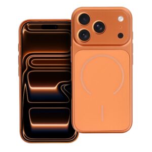 Make 17 case for iPhone 11 PRO MAX compatible with MagSafe orange