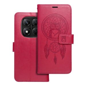Mezzo Book flip case for Xiaomi Redmi NOTE 14 PRO 5G / 14 PRO PLUS 5G dreamcatcher magenta