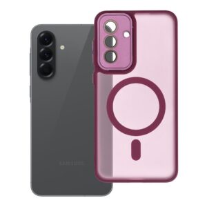 Variete Mag Cover case for Samsung A56 compatible with MagSafe purple