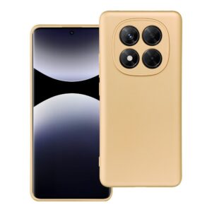 Metallic case for Xiaomi Redmi Note 14 PRO 5G gold