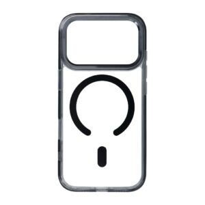 Frame Clear Hybrid Mag Cover case for iPhone 18 Pro Max / 17 Pro Max compatible with MagSafe black