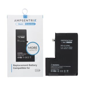 AmpSentrix Basic battery for iPhone 12 Pro Max (high capacity 4400 mAh)