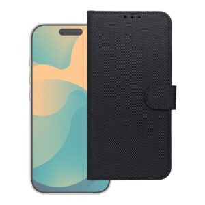4Card RFID flip case for Xiaomi 17 PRO / 18 PRO anti-theft tech fabric black