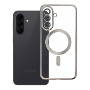 Electro Mag Cover case for Samsung A37 compatible with MagSafe titanium gray