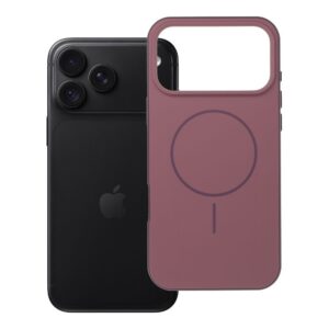 Forcell Case for iPhone 18 Pro Max / 17 Pro Max F-Protect Chromatic Premium compatible with MagSafe dark cherry
