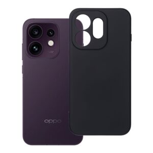 Silicone case for Oppo Reno 16 5G black