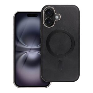 Gentleman Mag Cover case for iPhone 14 compatible with MagSafe black