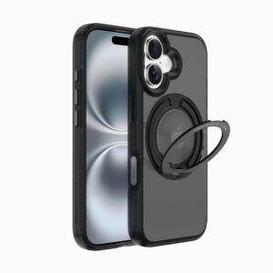 X-ONE Dropguard 2S (stand edition) compatible with MagSafe for iPhone 17 black frost matte