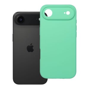 Case for iPhone 17 AIR Silicone 2mm (camera protection) compatible with MagSafe mint