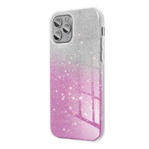 Shining case for Xiaomi Redmi 17 4G / 5G transparent pink