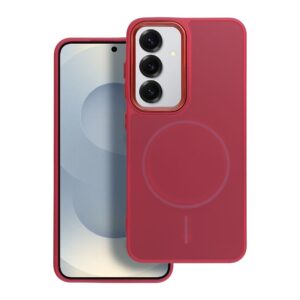 Frame Mag Cover case for Samsung A07 / A08 compatible with MagSafe magenta