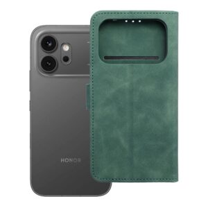 Tender Book flip case for Honor 600 green