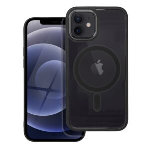 Color Edge Mag Cover case for iPhone 12 / 12 PRO compatible with MagSafe black