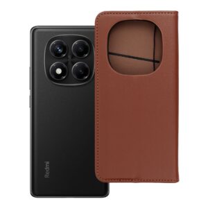 Smart Pro flip case for Xiaomi Redmi NOTE 14 PRO 4G Book leather brown