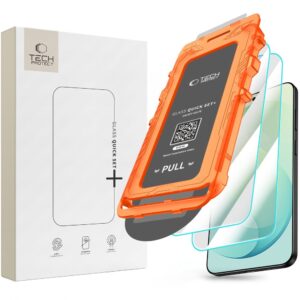 Tempered glass Tech-Protect Quick Set+ 2-pack Galaxy S26 FE Clear
