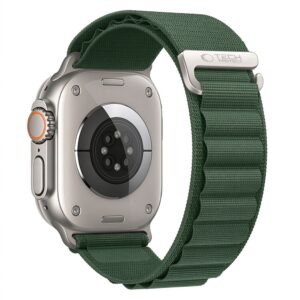 Tech-Protect Nylon Pro Apple Watch 8 / 9 / 10 / 11 / 12 / SE / Ultra (44 / 45 / 46 / 49 mm) Military Green