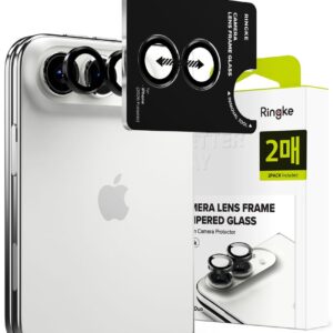 Camera lens protector Ringke Camera Frame 2-pack iPhone Duo Black