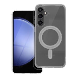 Clear Mag Cover (STR) case for Samsung S23 FE compatible with MagSafe transparent
