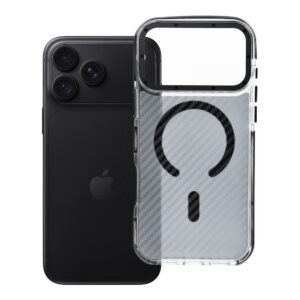 Fiber case for iPhone 18 Pro Max / 17 Pro Max compatible with MagSafe black