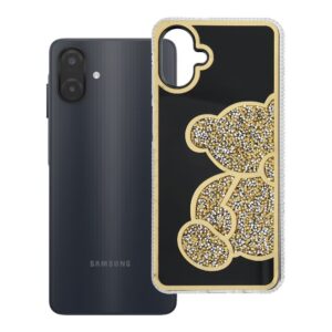 Teddy Bear case for Samsung A07 / A08 gold