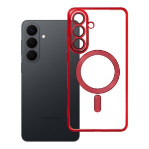 Electro Mag Cover case for Samsung S26 PLUS compatible with MagSafe red