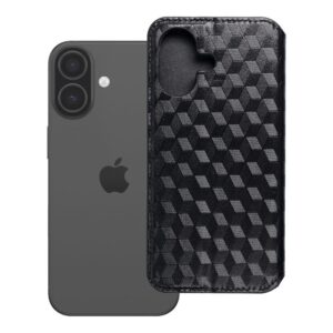 Cubic Book flip case for iPhone 17 / 18 black