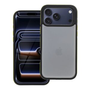 Neo case for iPhone 17 Pro Max / 18 Pro Max (low camera edge) yellow