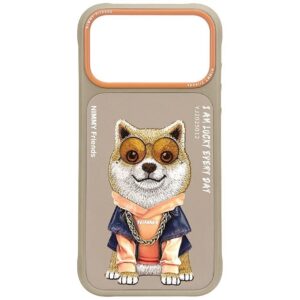NIMMY case GLASSES COOL DOG for IPHONE 18 Pro/17 Pro beige