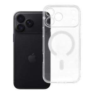 Clear Mag Cover (STR) case for iPhone 18 Pro Max / 17 Pro Max compatible with MagSafe transparent