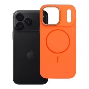 Frame Mag Cover case for iPhone 18 Pro Max / 17 Pro Max compatible with MagSafe orange