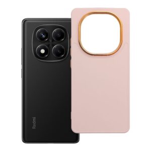 Frame case for Xiaomi Redmi Note 14 PRO 4G powder pink