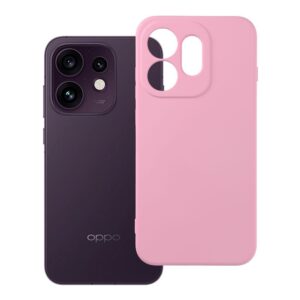 Silicone case for Oppo Reno 16 5G powder pink
