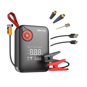Forever jump starter 4in1 JS-400 26,64Wh black-red