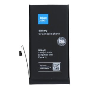 Blue Star Battery for iPhone 13 3227 mAh HQ