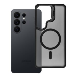 Forcell Case for Samsung S26 ULTRA F-Protect Shadow Stand Premium compatible with MagSafe black
