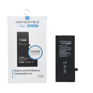 AmpSentrix Basic battery for iPhone SE 2020 (high capacity 2250 mAh)