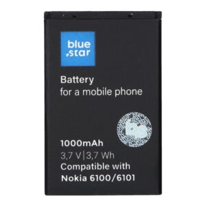 Blue Star Battery for Nokia 6101 / 6100 / 6300 1000 mAh Premium