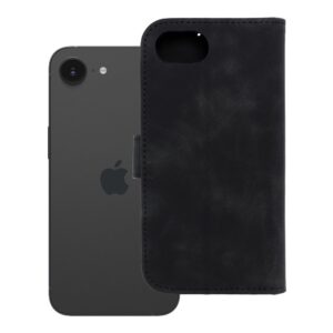 Tender Book flip case for iPhone 16e (SE 4 2025) black