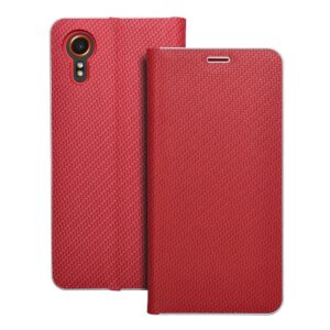 Luna Book Carbon flip case for Samsung Xcover 7 red