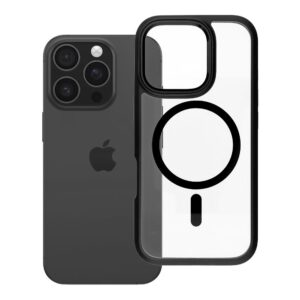 ROAR case MAG BUMPER compatible with MagSafe for IPHONE 16 Pro black