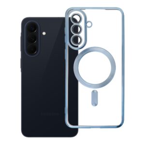 Electro Mag Cover case for Samsung A57 compatible with MagSafe blue