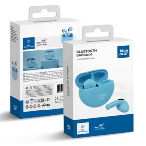 Blue Star Wireless earbuds Circle Beat TX3 TWS blue