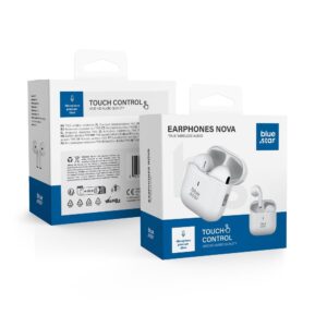 Blue Star Wireless earphones Nova Fi5 TWS white