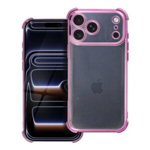 Antishock Electro case for iPhone 17 Pro Max / 18 Pro Max (low camera edge) purple