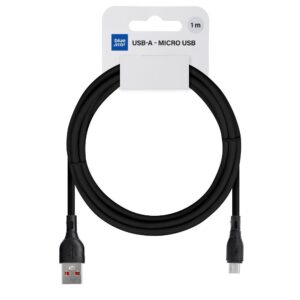 Blue Star Cable USB A to Micro USB 2A ECO 1 m PJ68-23-2 black