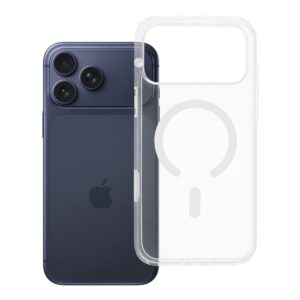 Case for iPhone 18 Pro Max / 17 Pro Max Clear Mag Cover Elite (STR / NON-YELLOWING / CAMERA CONTROL BUTTON) compatible with MagSafe transparent