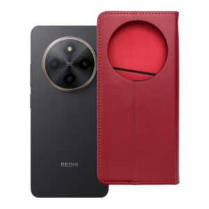 Smart Pro flip case for Xiaomi Redmi 17C Book leather burgundy