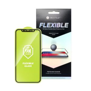 Bestsuit 5D Full Glue Hybrid Glass for iPhone 14 PRO MAX Flexible black