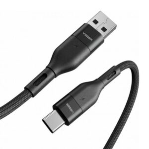 Veger Cable USB A to Typ C PD 5A 25W AC03 1,2 m black