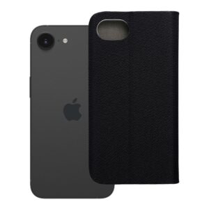 Sensitive Book flip case for iPhone 16e (SE 4 2025) black